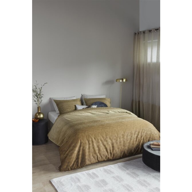 Beddinghouse Housse de Couette Lexi Or 200x200/220 cm