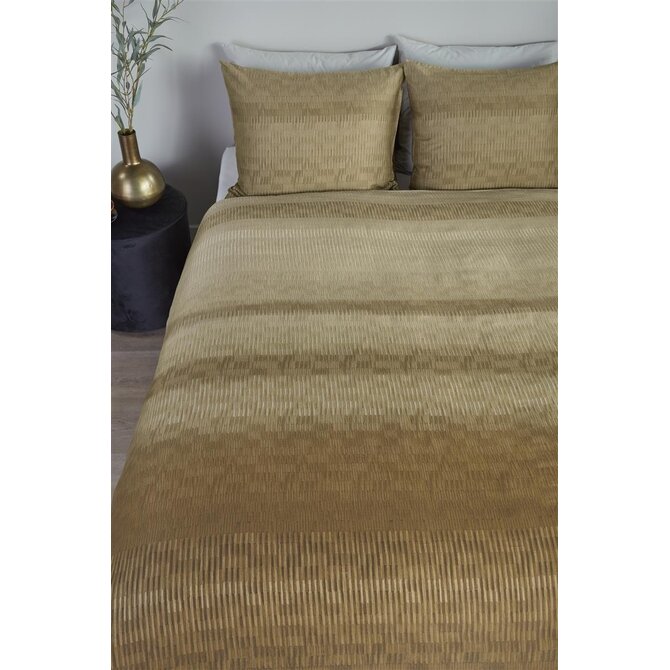 Beddinghouse Housse de Couette Lexi Or 200x200/220 cm