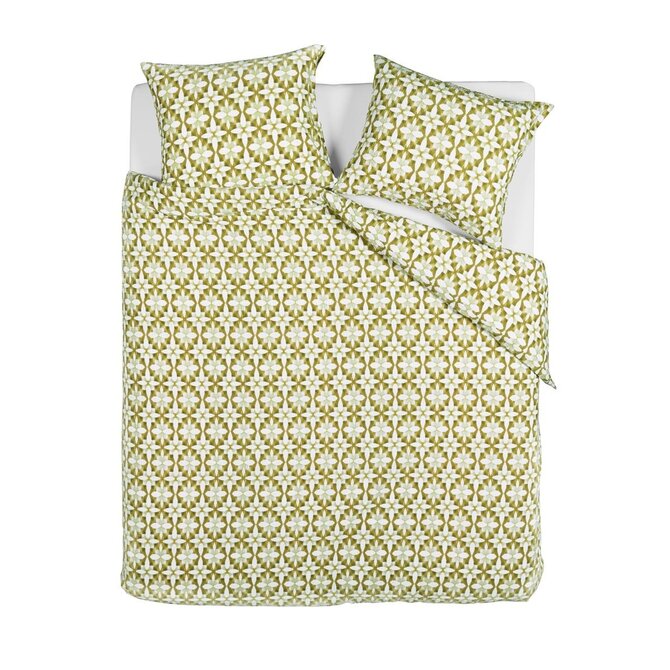 Housse de couette Beddinghouse Mae Vert 240x200/220 cm