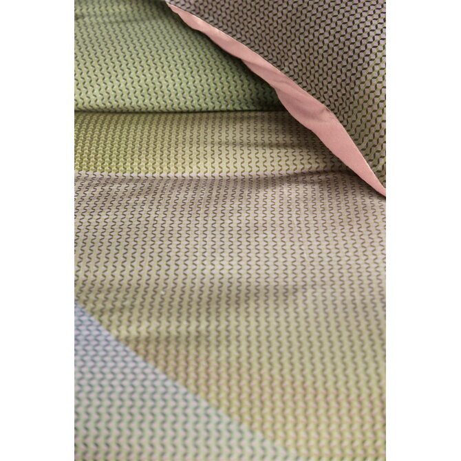 Beddinghouse Dutch Design Dekbedovertrek Glossy - Groen 140x200/220 cm Beddinghouse Dutch Design Dekbedovertrek Glossy - Groen 140x200/220 cm