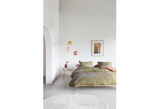Beddinghouse Dutch Design Housse de Couette Glossy - Vert 260x200/220 cm