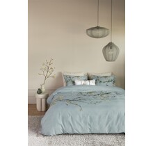 Beddinghouse x Van Gogh Museum Housse de couette Blossom - Bleu Gris 140x200/220 cm