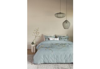 Beddinghouse x Van Gogh Museum Housse de couette Blossom - Bleu Gris 140x200/220 cm