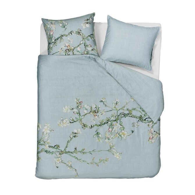 Beddinghouse x Van Gogh Museum Housse de couette Blossom - Bleu Gris 140x200/220 cm Beddinghouse x Van Gogh Museum Housse de couette Blossom - Bleu Gris 140x200/220 cm