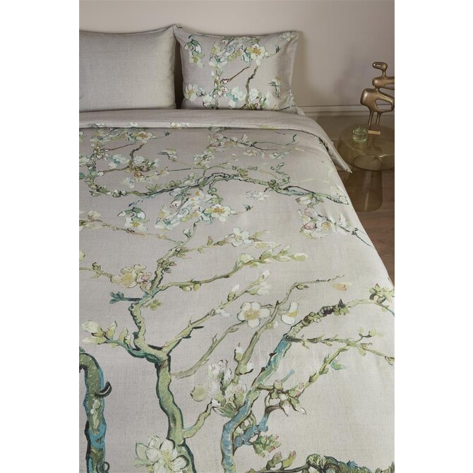 Beddinghouse x Van Gogh Museum Housse de couette Blossoming - Sable 140x200/220 cm Beddinghouse x Van Gogh Museum Housse de couette Blossoming - Sable 140x200/220 cm