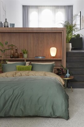 Beddinghouse Housse de Couette Alvaro Vert 260x200/220 cm
