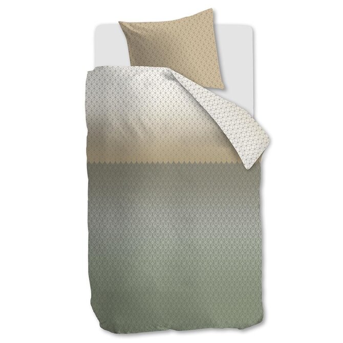 Beddinghouse Dekbedovertrek Ariel Blauw Groen 200x200/220 cm