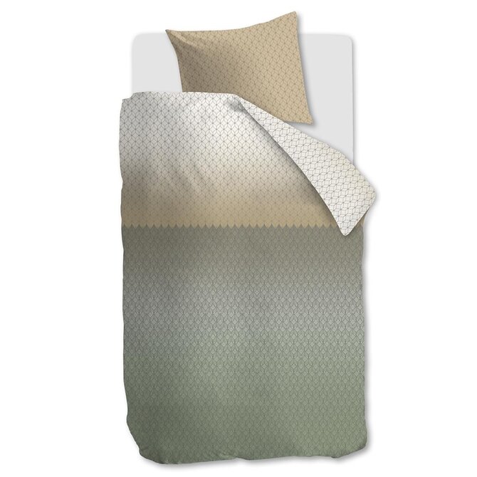 Beddinghouse Housse de couette Ariel Bleu Vert 240x200/220 cm