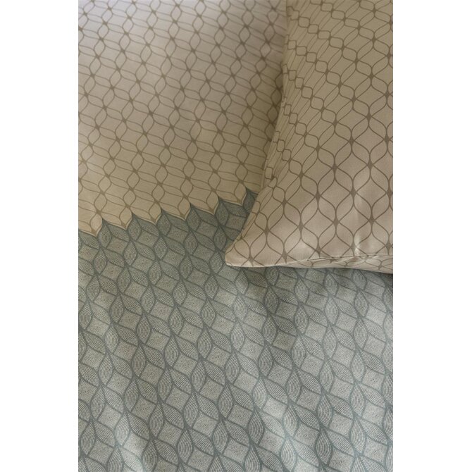 Beddinghouse Housse de Couette Ariel Bleu Vert 260x200/220 cm