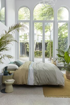 Beddinghouse Housse de Couette Bernou Vert 140x200/220 cm