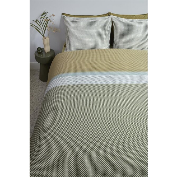 Beddinghouse Housse de couette Bernou Vert 140x200/220 cm