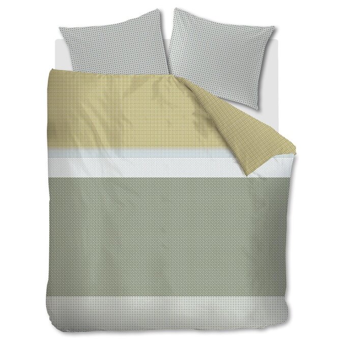 Beddinghouse Housse de couette Bernou Vert 140x200/220 cm