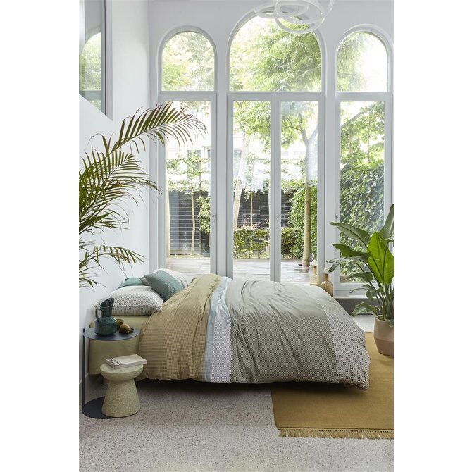 Beddinghouse Housse de couette Bernou Vert 200x200/220 cm