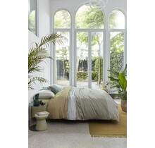 Beddinghouse Housse de Couette Bernou Vert 240x200/220 cm