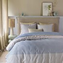 Beddinghouse Beddinghouse Housse de couette Bernou Bleu 240x200/220 cm
