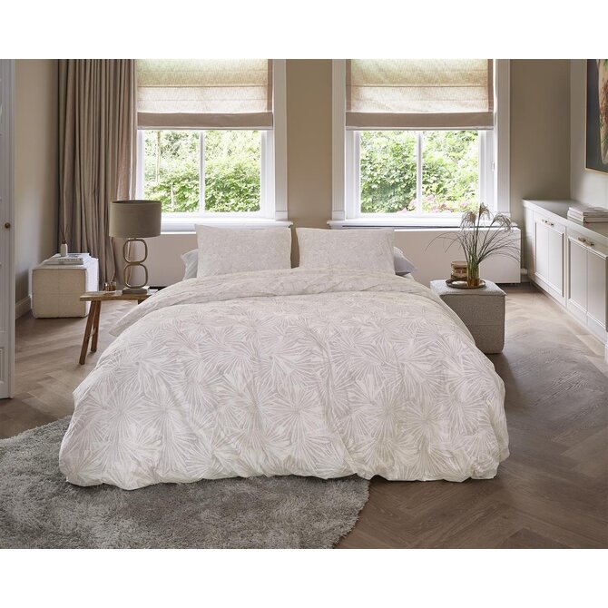 Beddinghouse Housse de Couette Casey Naturel 200x200/220 cm