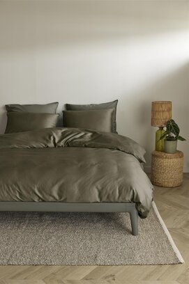 Beddinghouse Housse de Couette Change Vert Olive 200x200/220 cm