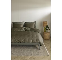 Beddinghouse Housse de couette Change Vert Olive 240x200/220 cm