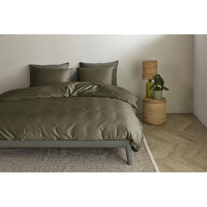 Beddinghouse Housse de couette Change Vert Olive 240x200/220 cm