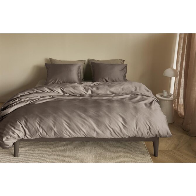 Beddinghouse Housse de Couette Change Taupe 200x200/220 cm