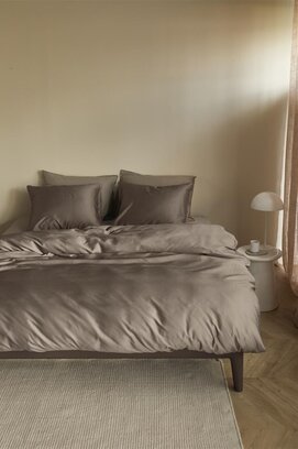 Beddinghouse Dekbedovertrek Change Taupe 260x200/220 cm