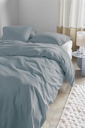 Beddinghouse Housse de Couette Summer Bleu Gris 140x200/220 cm