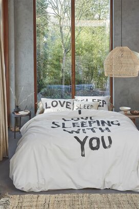 VTwonen dekbedovertrek Love Sleep - Naturel 140x200/220 cm