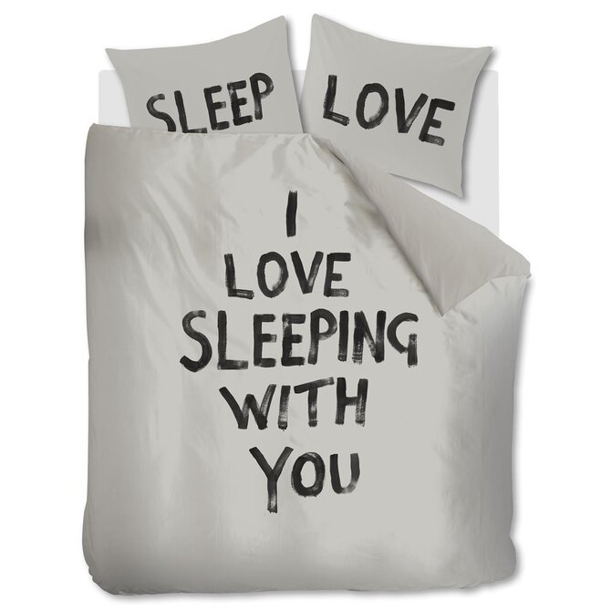 VTwonen dekbedovertrek Love Sleep - Naturel 200x200/220 cm