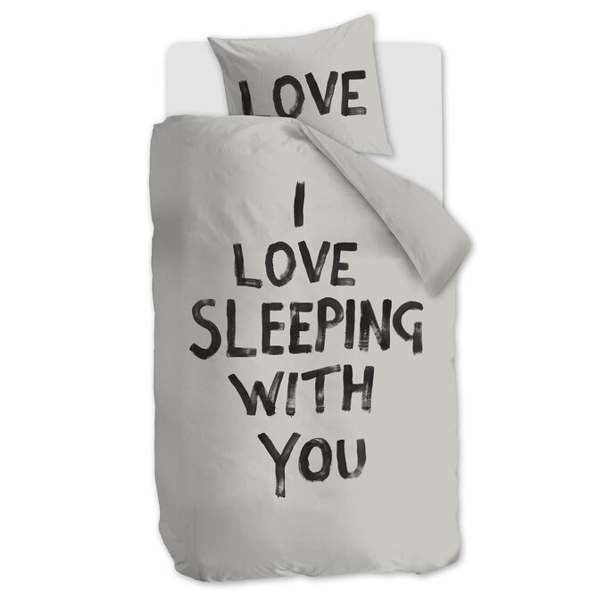 VTwonen dekbedovertrek Love Sleep - Naturel 200x200/220 cm
