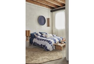 VTwonen dekbedovertrek Moons - Indigo 200x200/220 cm