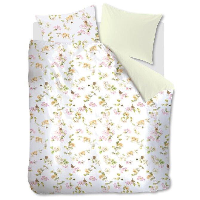 Marjolein Bastin Honeysuckle dekbedovertrek 140x200/220 Pastel