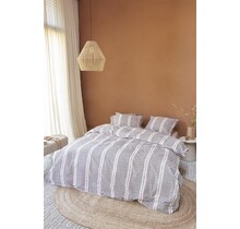 Housse de couette VTwonen Stip and Stripe - Blush 140x200/220 cm