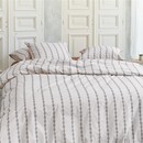 VT wonen VTwonen dekbedovertrek Up Side Down - Zand 140x200/220 cm