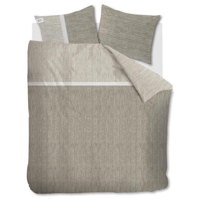 Riviera Maison Housse de Couette Amsterdam Loft - Sable 200x200/220 cm Riviera Maison Housse de Couette Amsterdam Loft - Sable 200x200/220 cm
