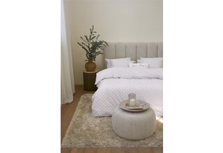 Riviera Maison Dekbedovertrek Arched - Zacht Roze 240x200/220 cm