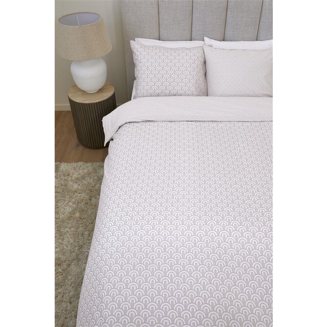 Riviera Maison Housse de Couette Arched - Rose Doux 240x200/220 cm