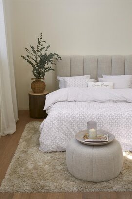 Riviera Maison Kussensloop Arched - Zacht Roze 60x70 cm