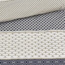 Rivièra Maison Riviera Maison Dekbedovertrek Ropes - Marineblauw 260x200/220 cm