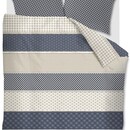 Rivièra Maison Riviera Maison Housse de Couette Ropes - Bleu Marine 260x200/220 cm