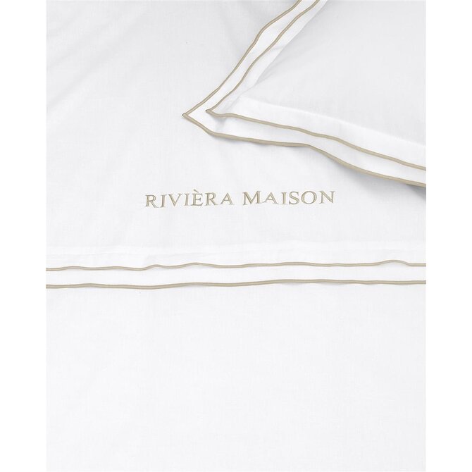 Riviera Maison Kussensloop Salute - Zand 60x70 cm Riviera Maison Kussensloop Salute - Zand 60x70 cm