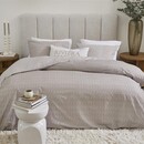 Rivièra Maison Housse de couette Riviera Maison Twisted - Sable 140x200/220 cm