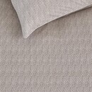 Rivièra Maison Housse de couette Riviera Maison Twisted - Sable 140x200/220 cm