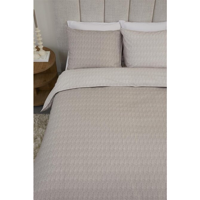 Riviera Maison Dekbedovertrek Twisted - Zand 240x200/220 cm Riviera Maison Dekbedovertrek Twisted - Zand 240x200/220 cm