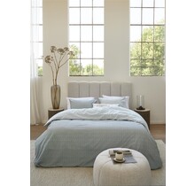 Housse de couette Riviera Maison Twisted - Vert gris 140x200/220 cm