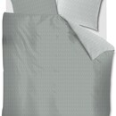 Rivièra Maison Housse de couette Riviera Maison Twisted - Vert gris 200x200/220 cm