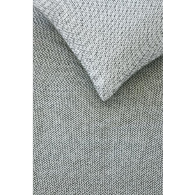 Housse de couette Riviera Maison Twisted - Gris-vert 240x200/220 cm