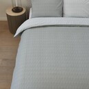 Rivièra Maison Housse de couette Riviera Maison Twisted - Vert gris 260x200/220 cm