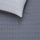 Rivièra Maison Housse de couette Riviera Maison Twisted - Bleu 140x200/220 cm