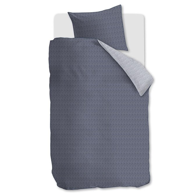 Riviera Maison Dekbedovertrek Twisted - Blauw 140x200/220 cm Riviera Maison Dekbedovertrek Twisted - Blauw 140x200/220 cm