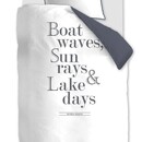 Rivièra Maison Riviera Maison Housse de Couette Lake Days - Bleu Marine 240x200/220 cm